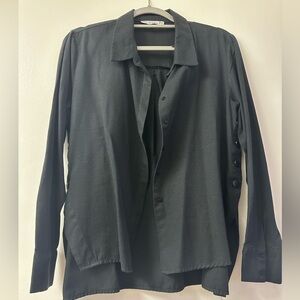 Black Button-Up Shirt